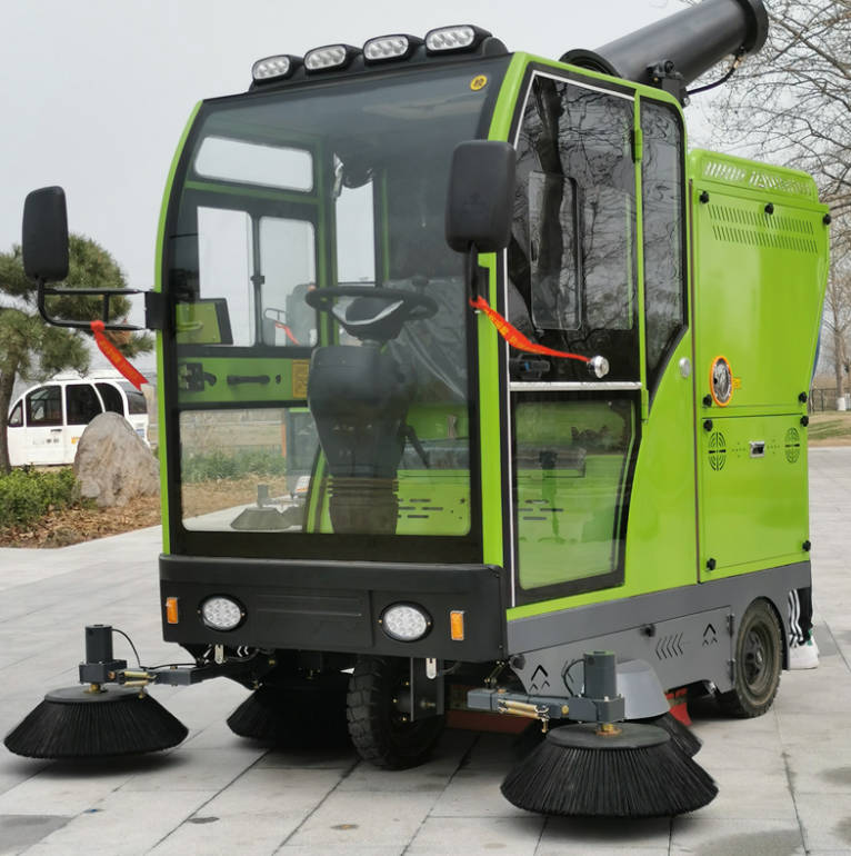圣安多尼堂道路清洁广泛应用电动环卫清扫车
